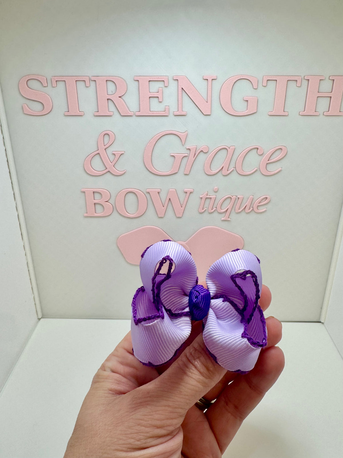 Strength mini moonstitch